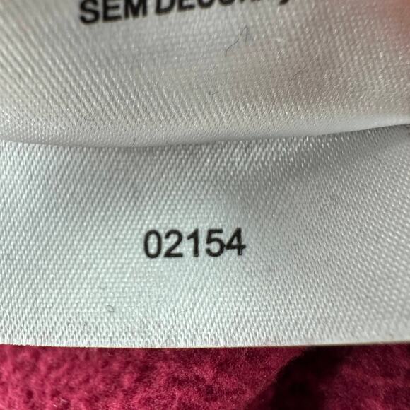 Columbia Jacket WMNS XL Fuchsia Full Zip High Neck Fleece Sleeve Quilted Outdoor - Picture 8 of 10